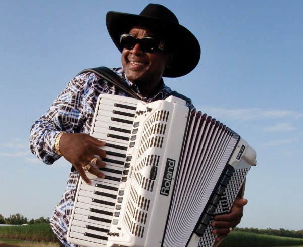 Natham Williams, el Mardi Gras zydeco