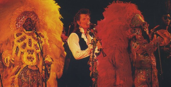 Willy con The Wild Magnolias en la "New Orleans Revue" Willy con The Wild Magnolias en la "New Orleans Revue"