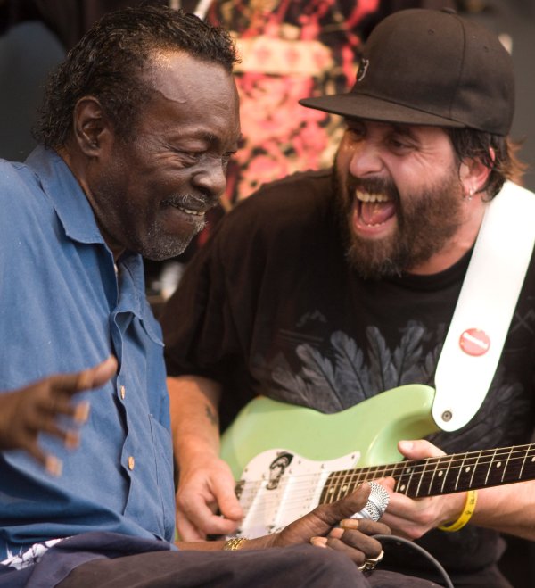 Dollis, en el New Orleans Jazz & Heritage Festival de 2010. Foto: Derek Bridges