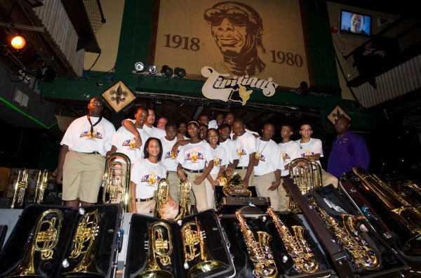 Una de las acciones de la Tipitina's Foundation es el programa Instruments A Comin'