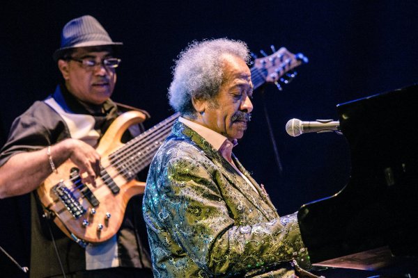 Allen Toussaint, en su último concierto en el Teatro Lara de Madrid. Foto: Jaime Massieu