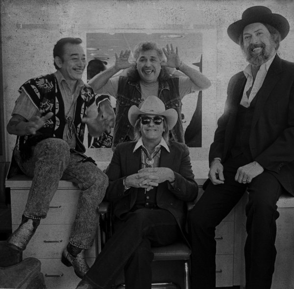 Flaco Jiménez, Freddy Fender, Doug Sahm y Augie Meyers: los tornados de Texas